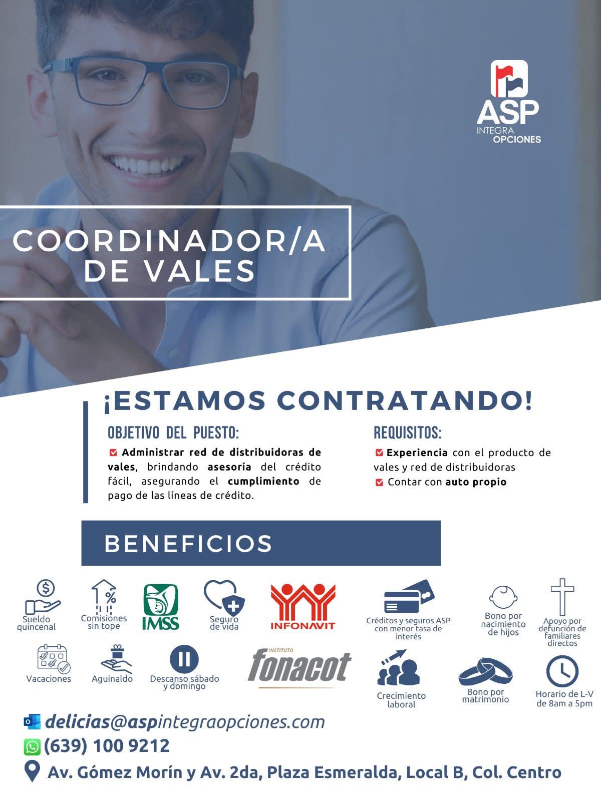 Cordinador de vales