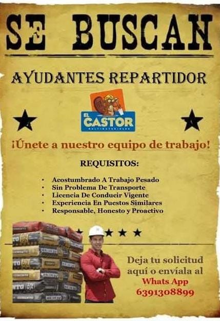 Ayudante repartidor
