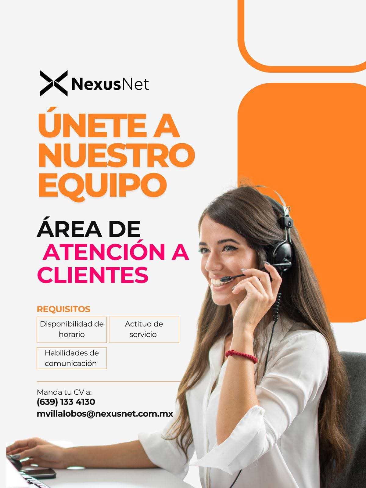 Área de atención clientes