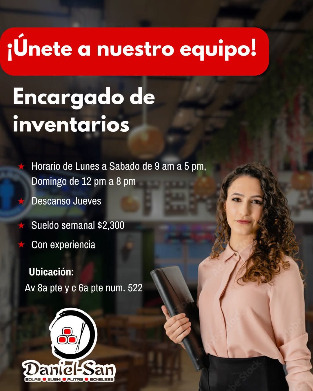 Cargada de inventario