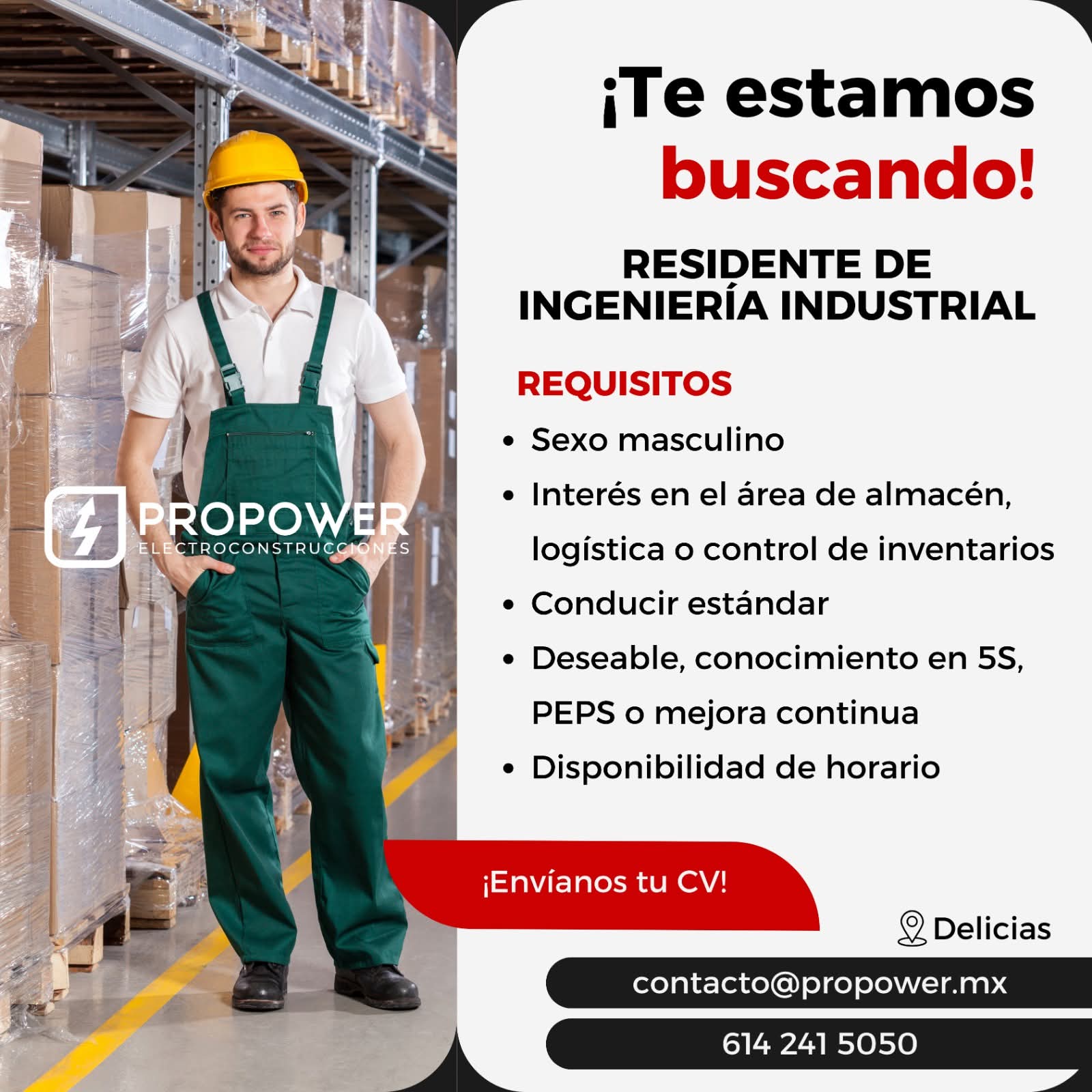 Recidente de ingeniería industrial