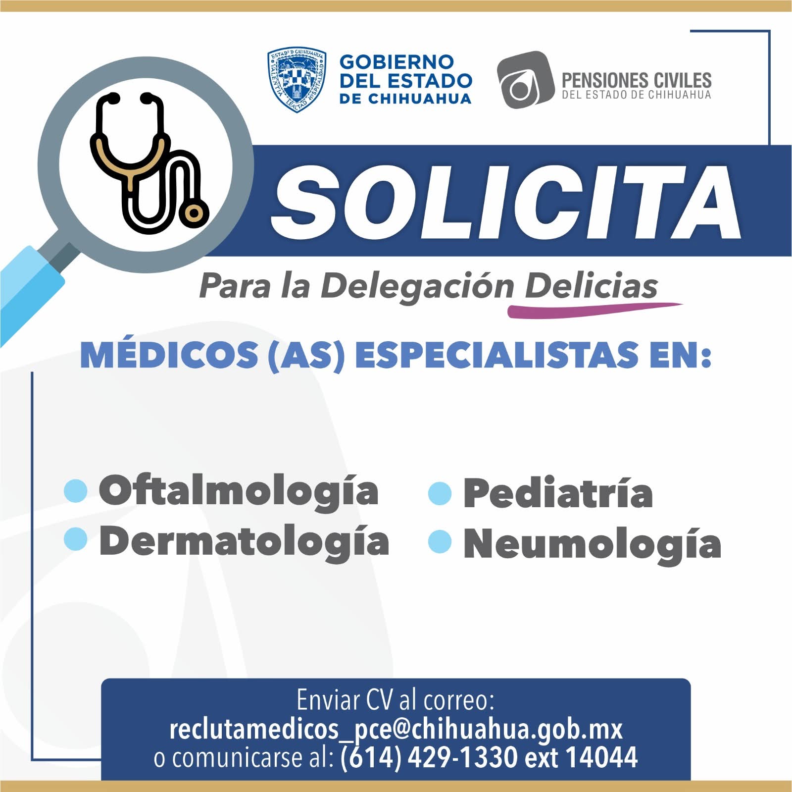 Médicos especiales
