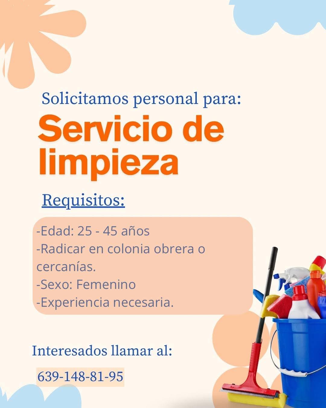Servicio de limpieza