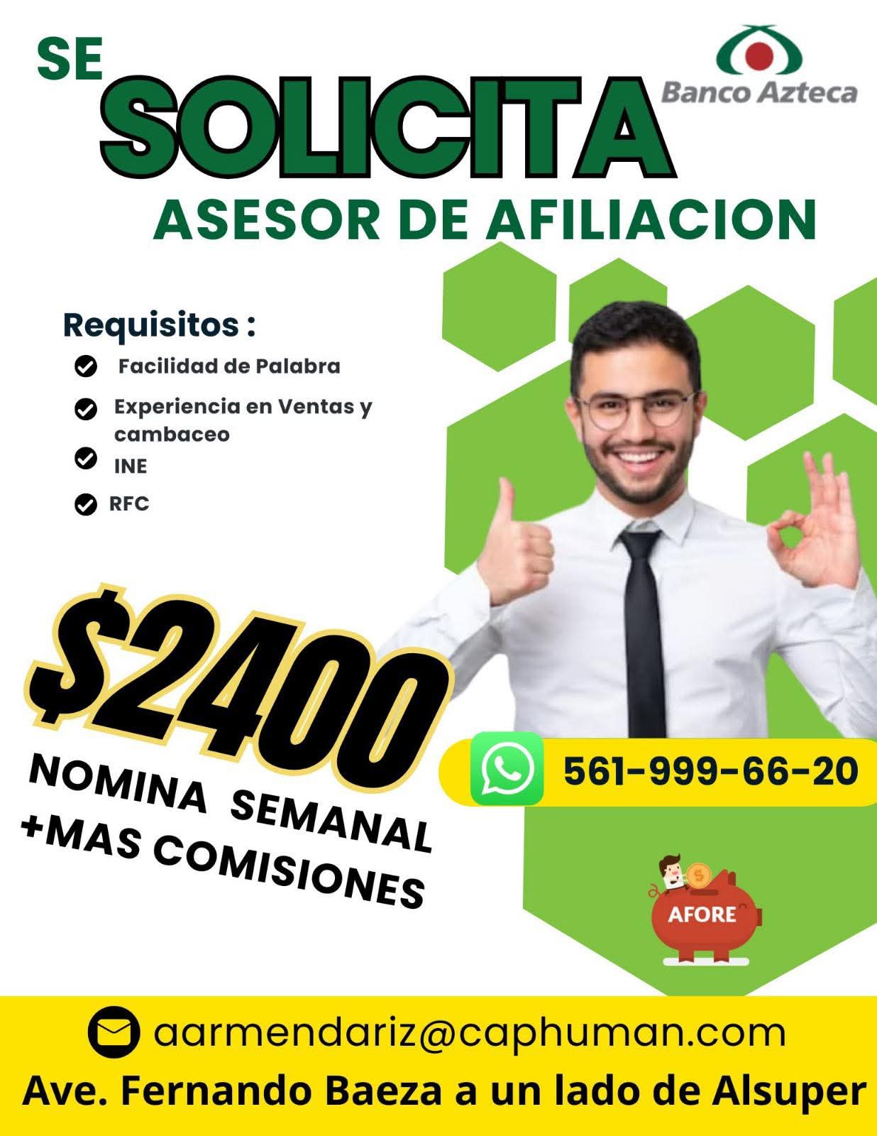 Asesor de afiliación