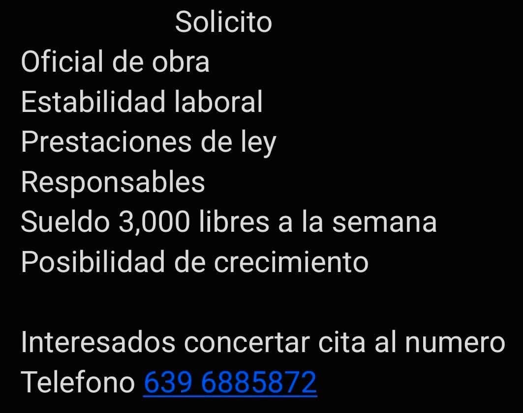 Oficial de obra