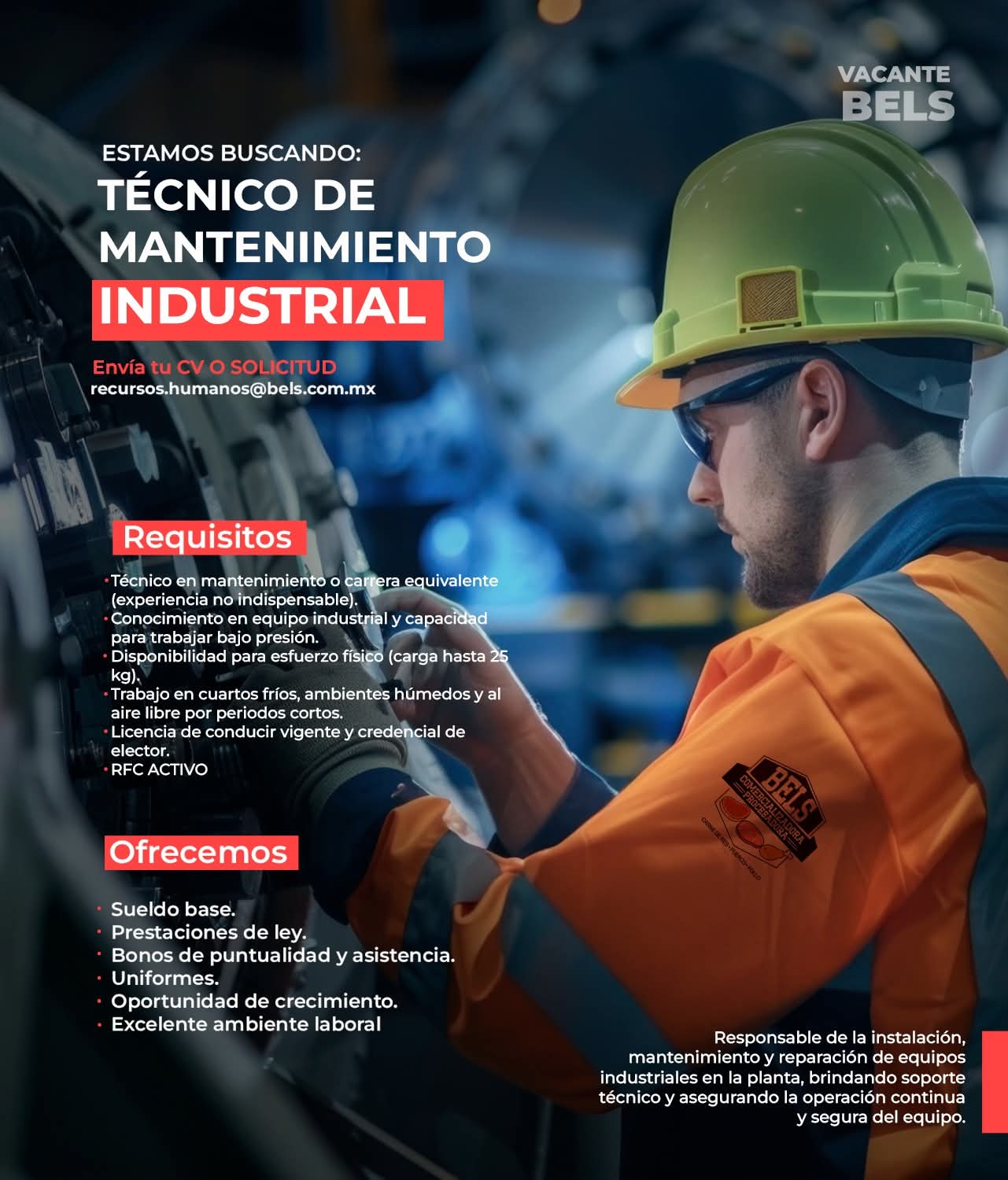Tecnico de mantenimiento