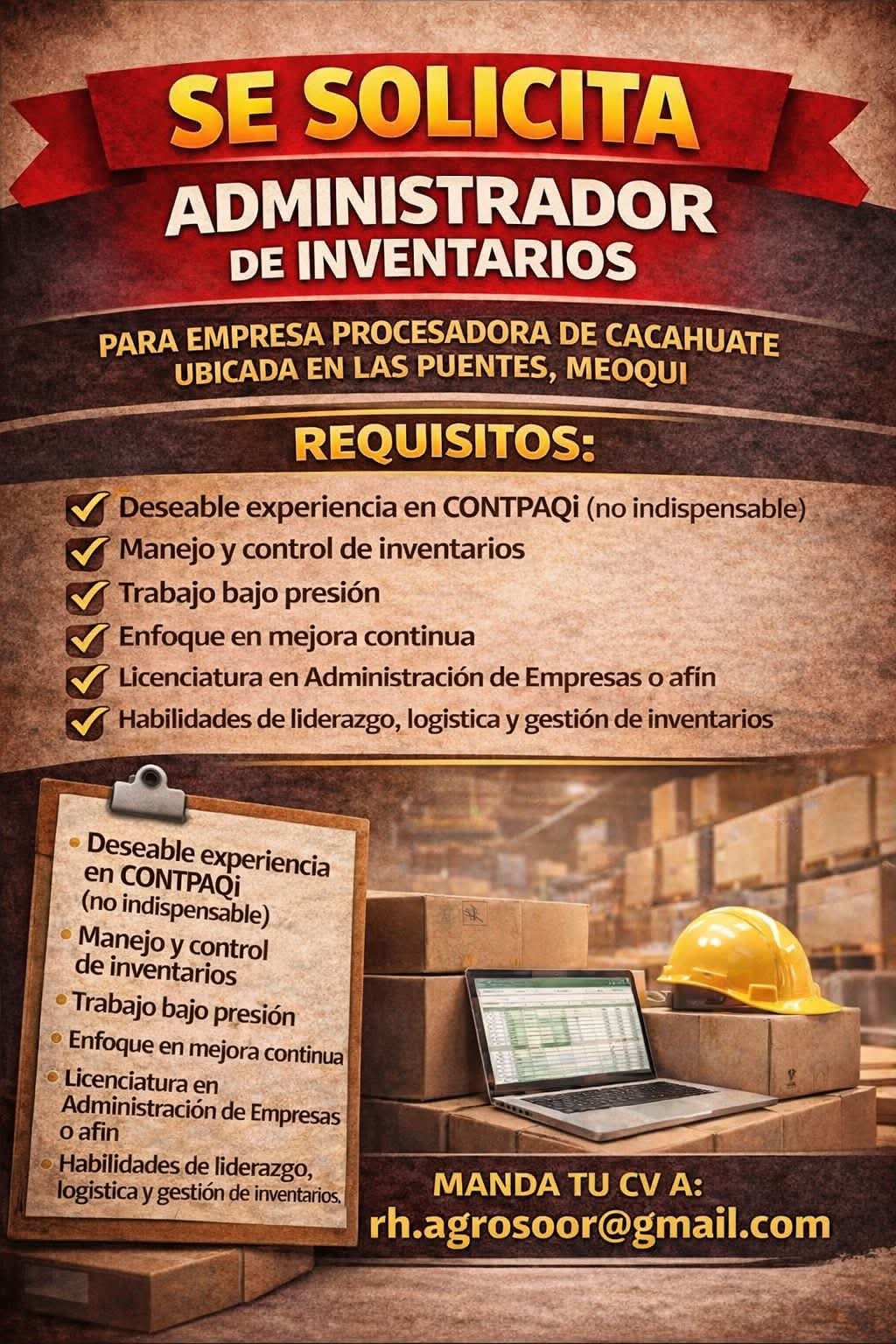 Administrador de inventarios