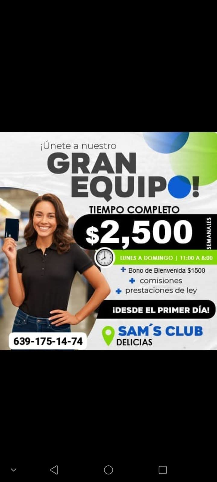 Personal ambos sexos