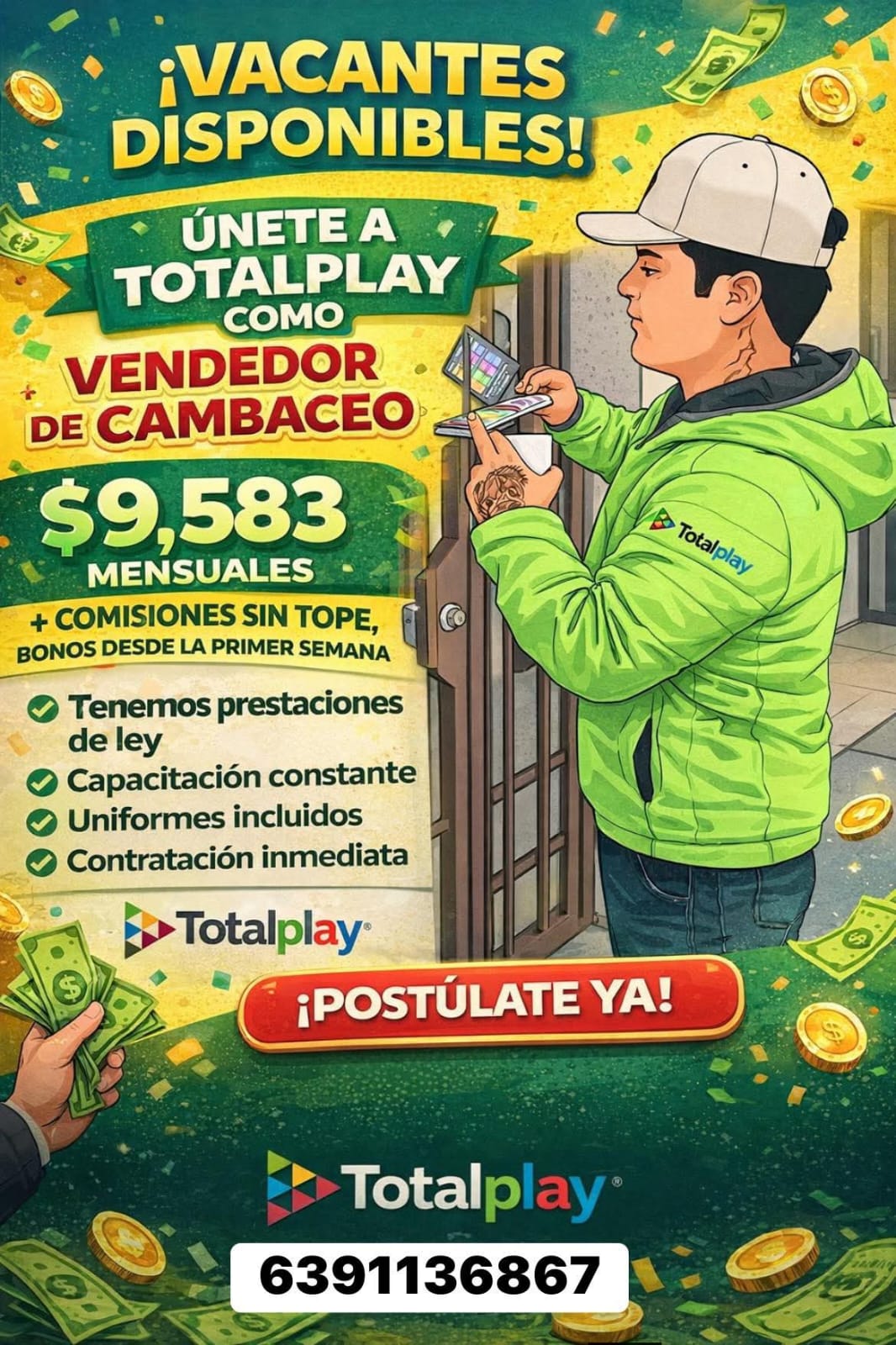Vendedor de cambaceo