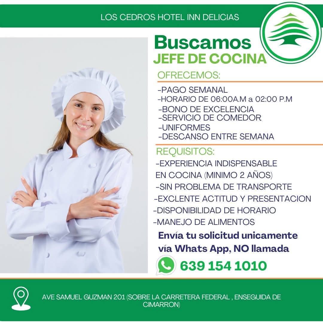 Jefe de cocina