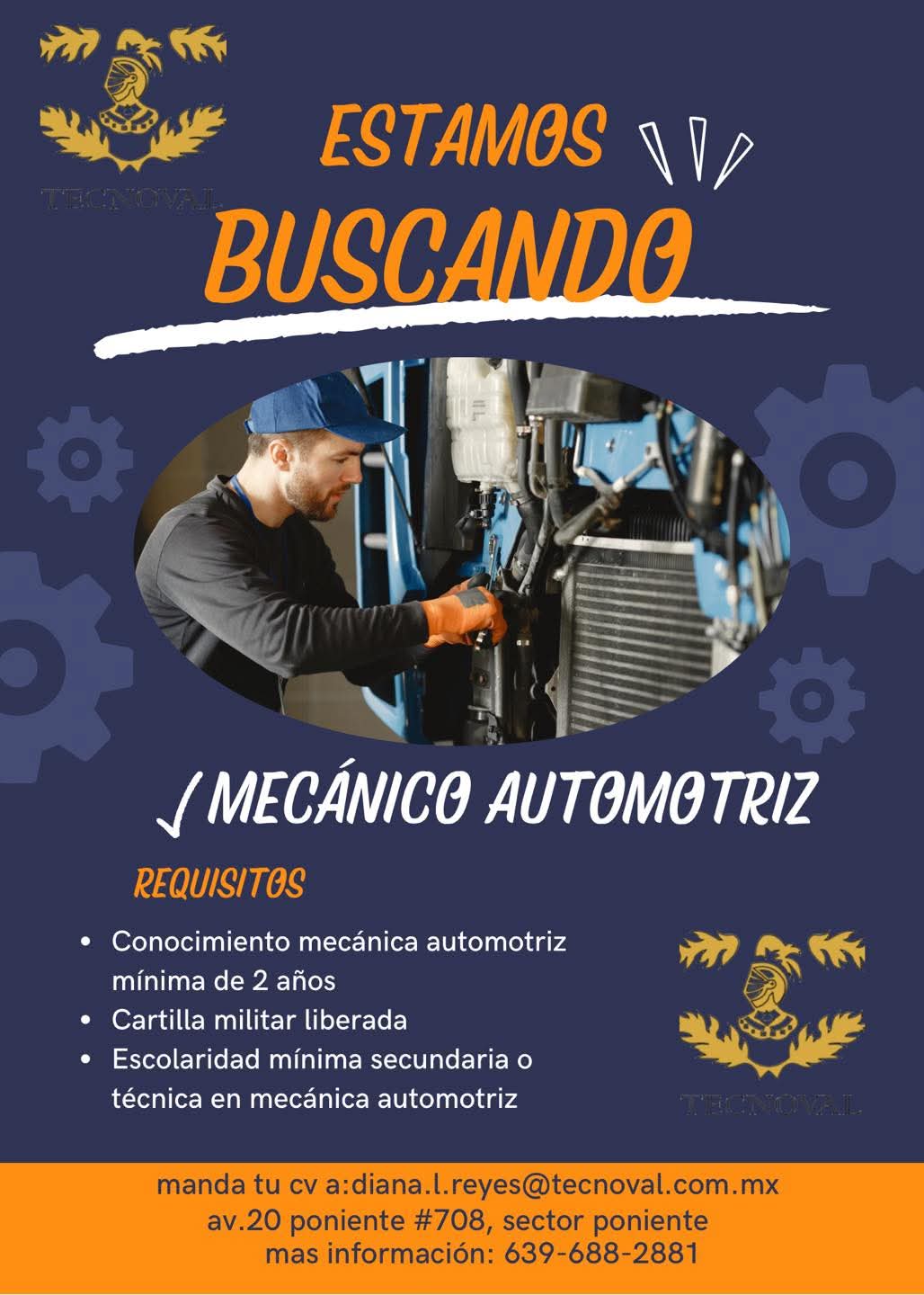 Mecánico automotriz