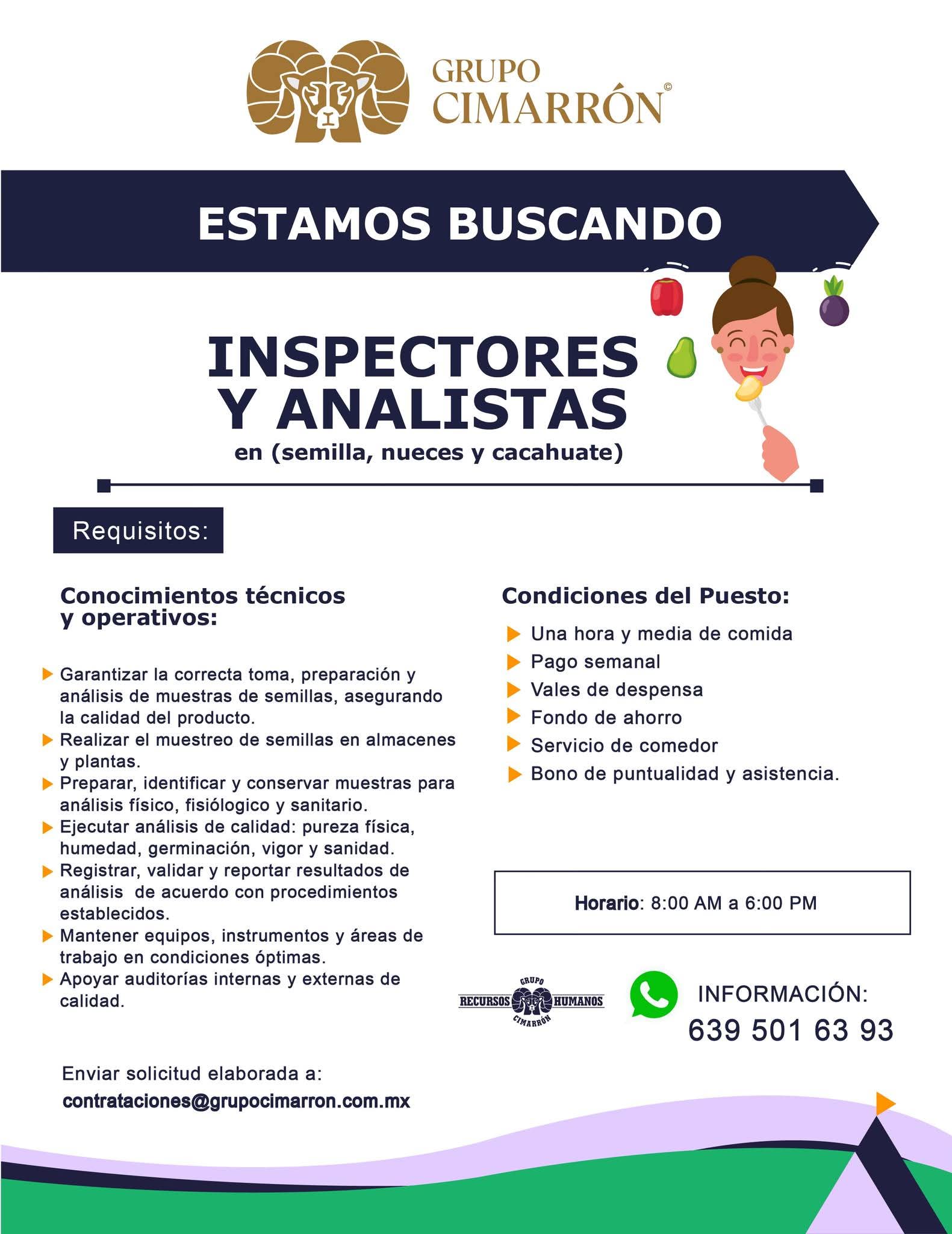 Inspectadores y analistas