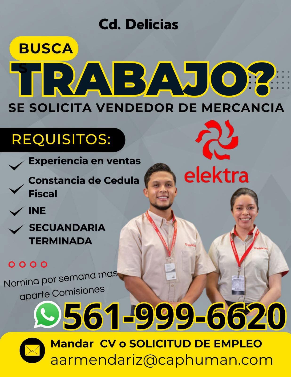 Vendedor de mercancia
