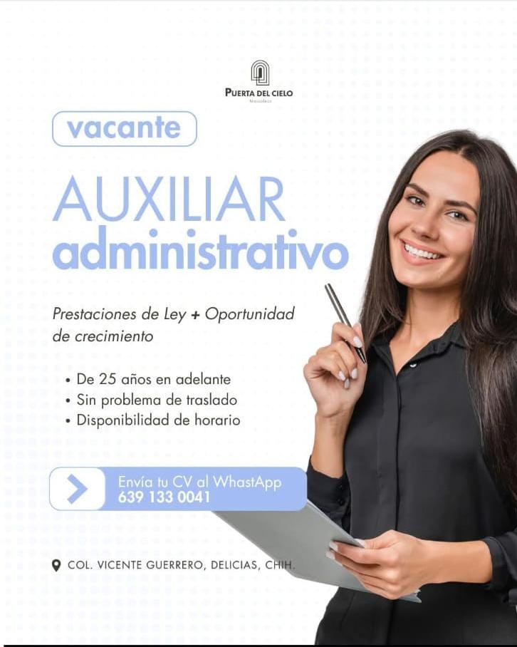 Auxiliar administrativo