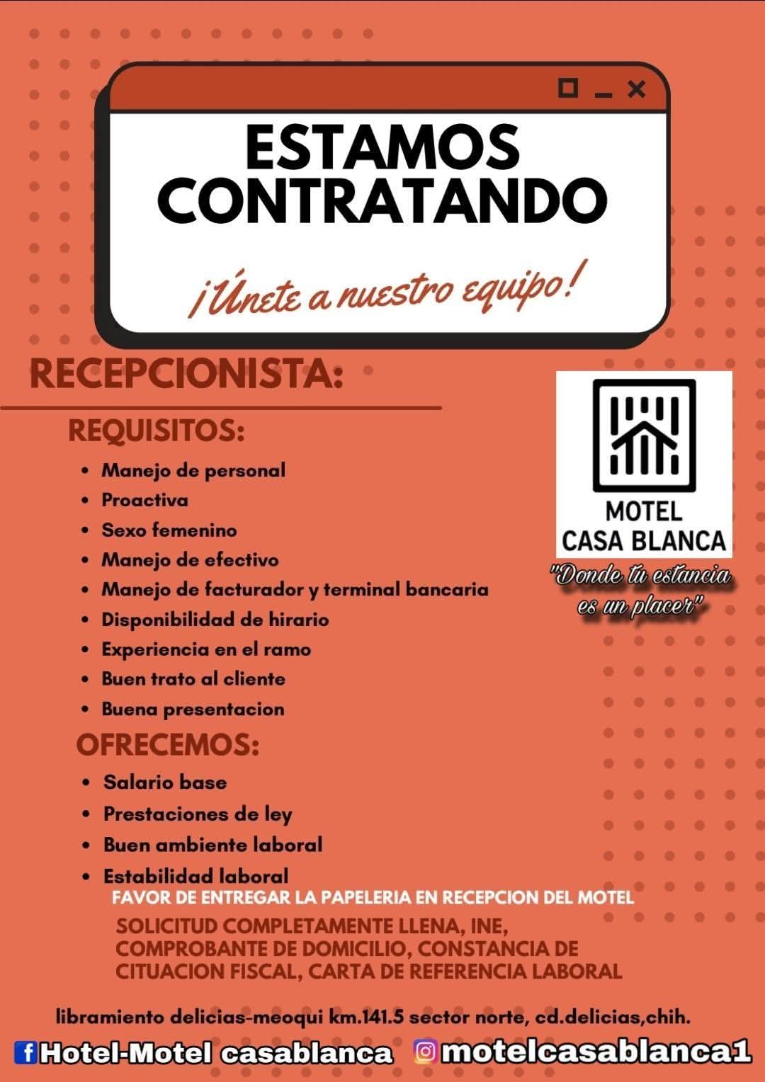 Recepcionista