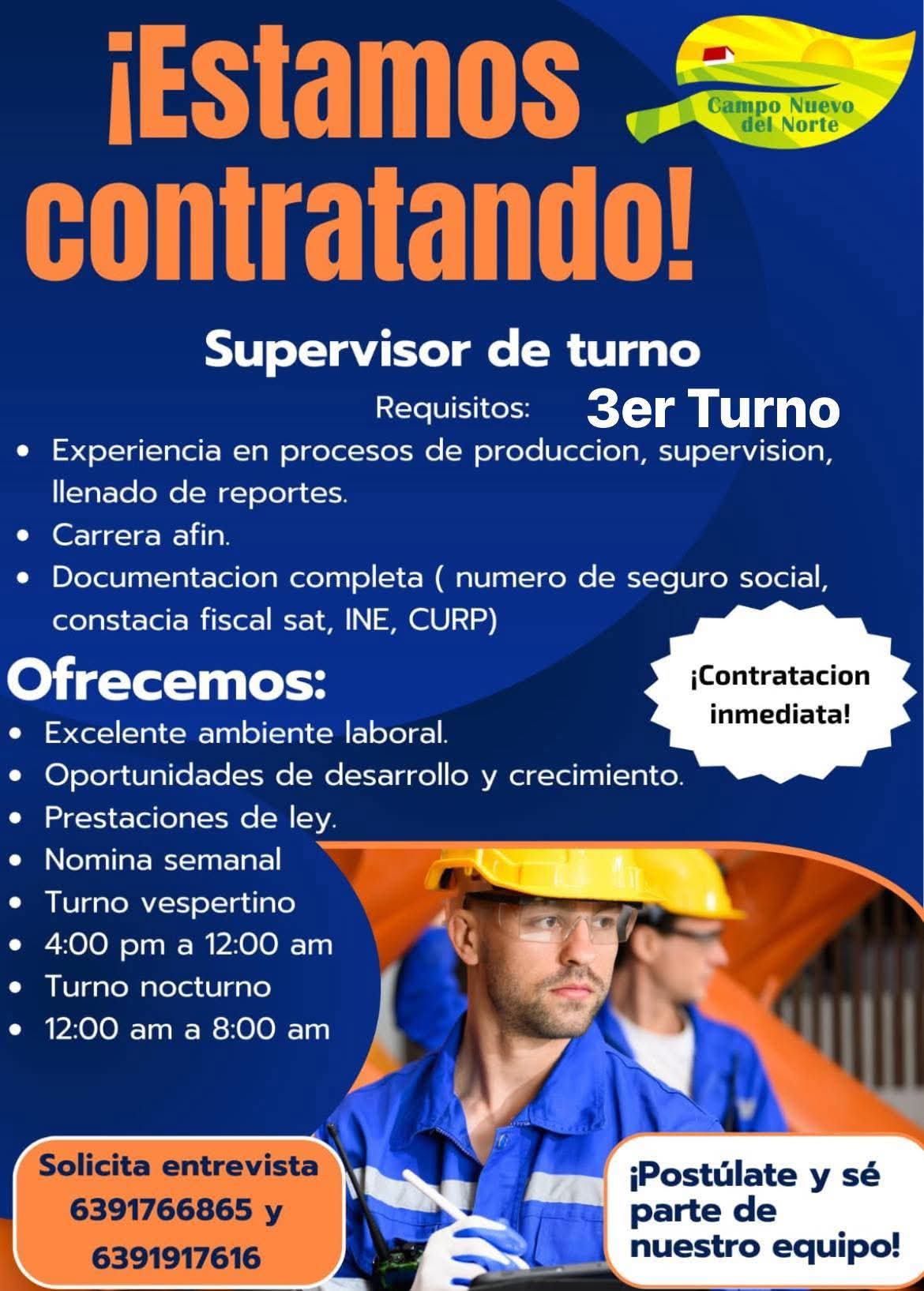 Supervisor de turno