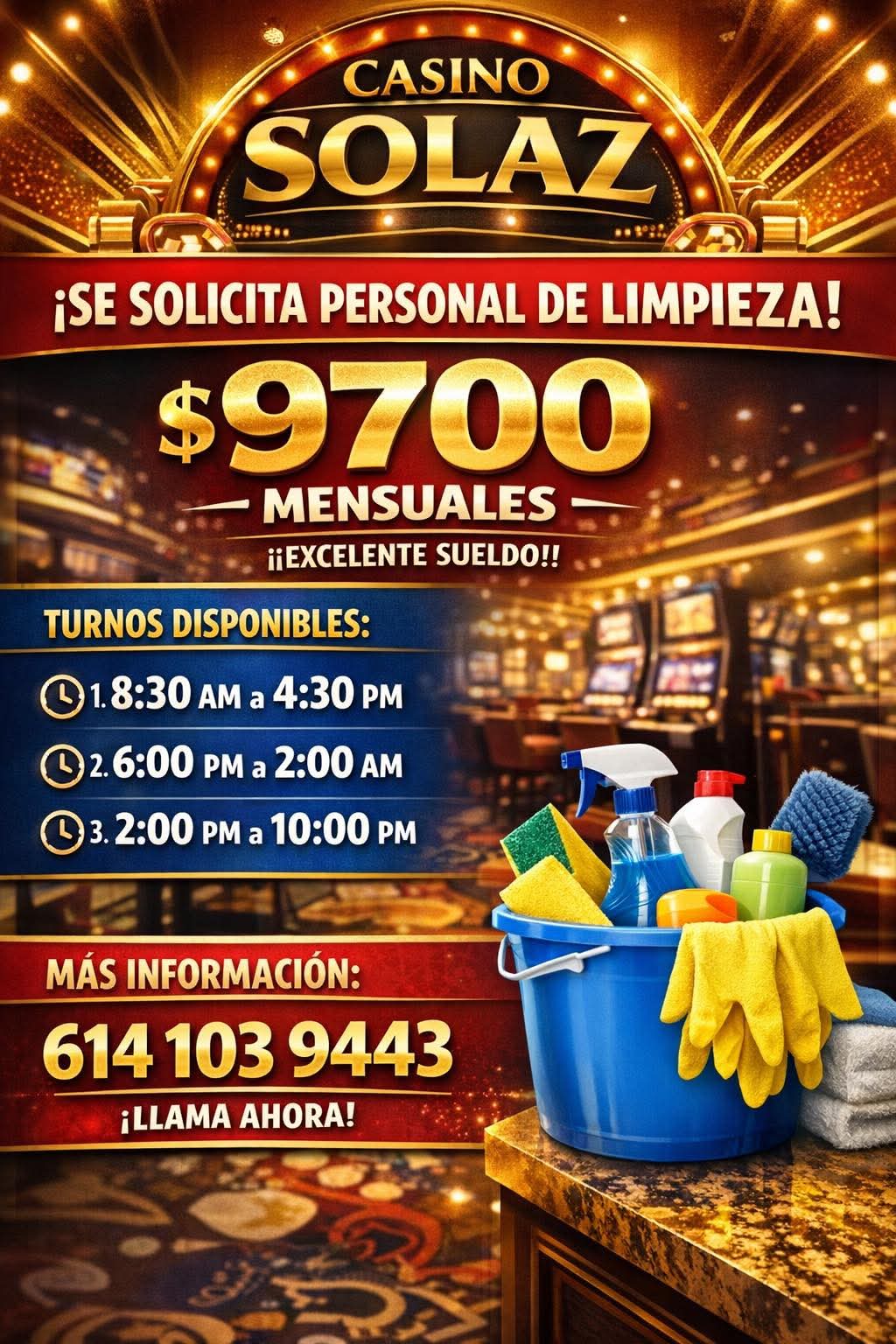 Personal de limpieza