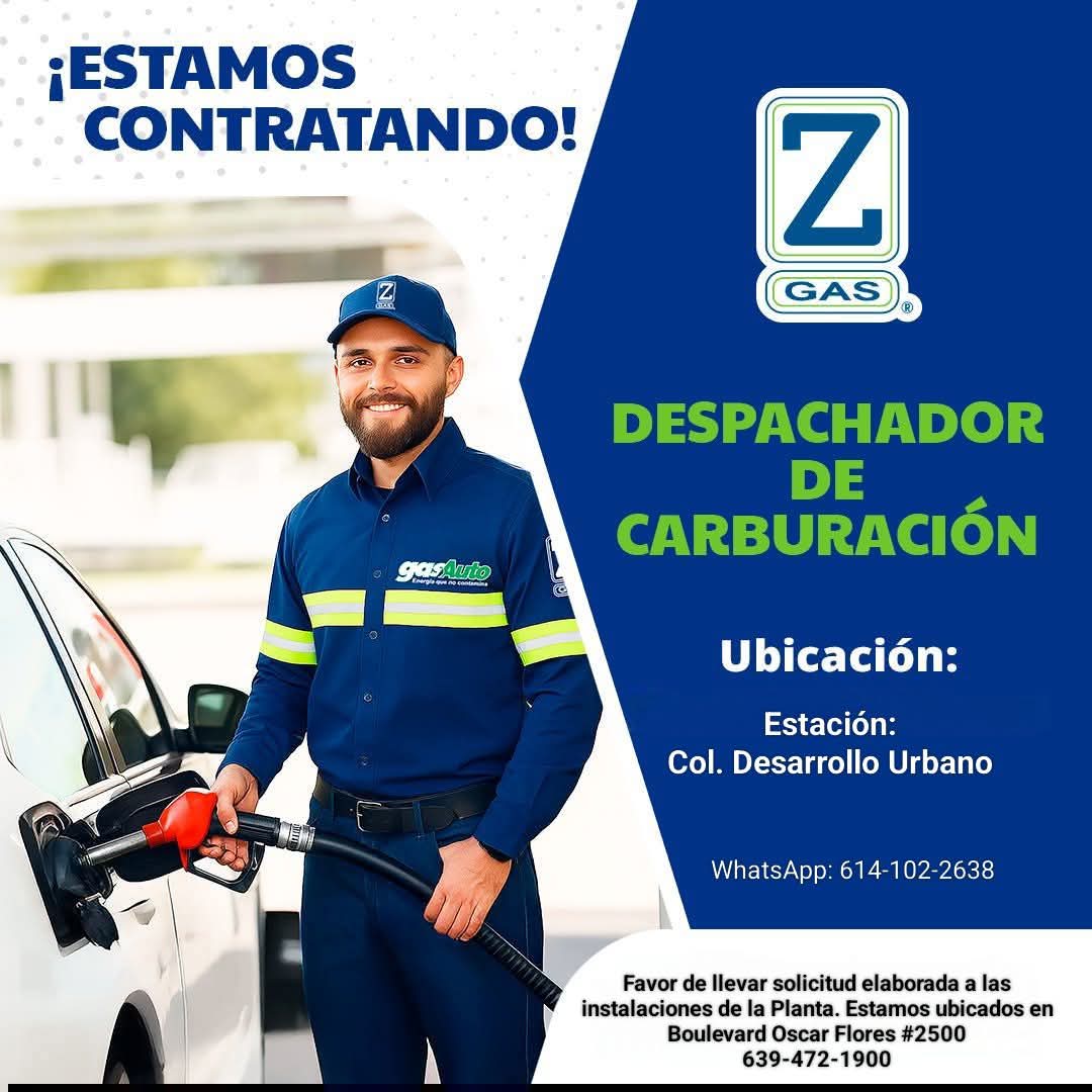 Despachador de gas