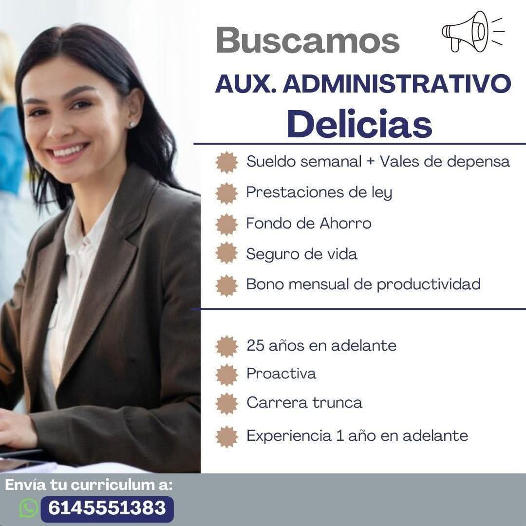 Auxiliar de administrativo