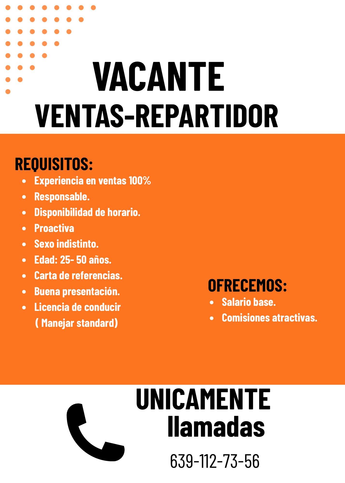 Ventas repartidor