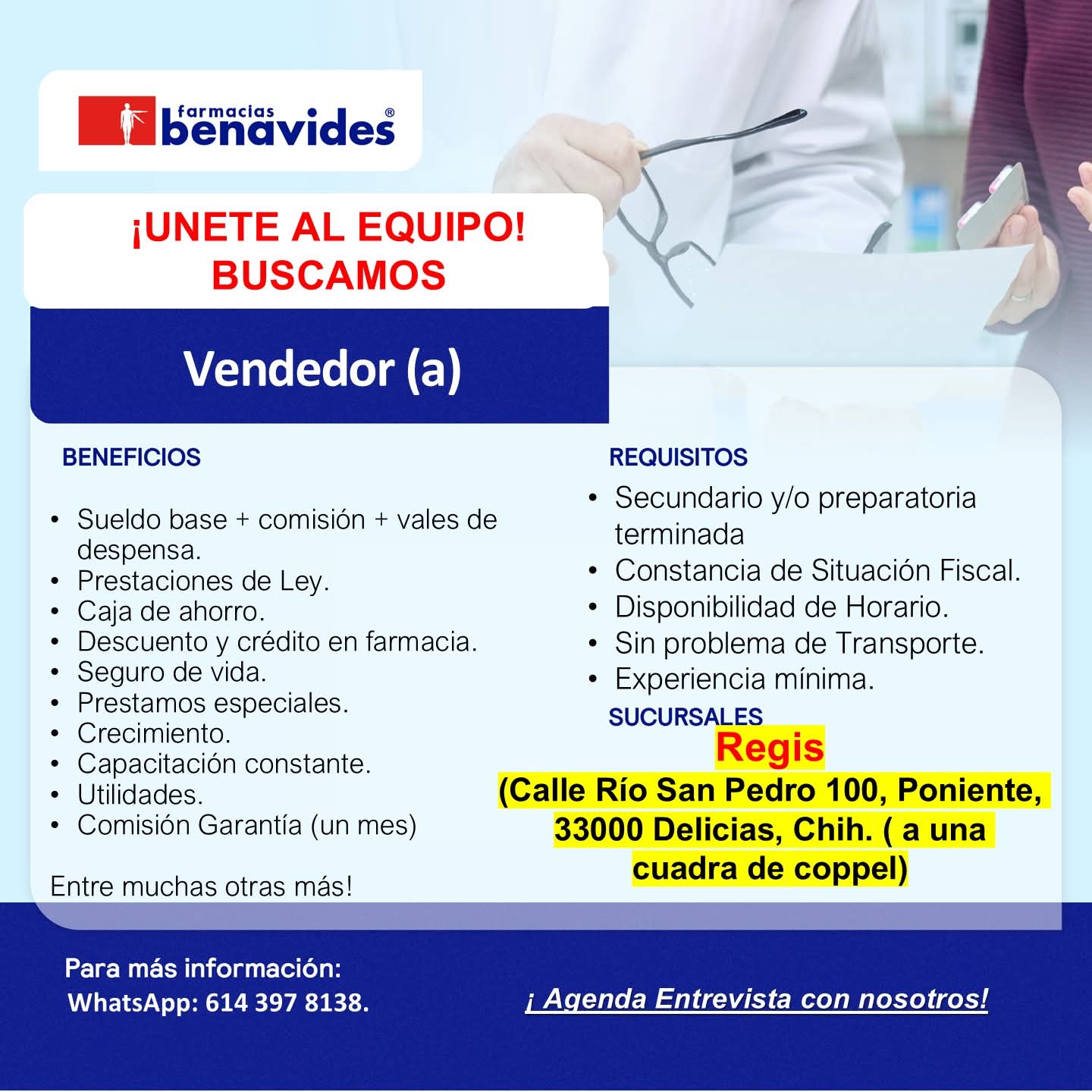 Vendedor de farmacia