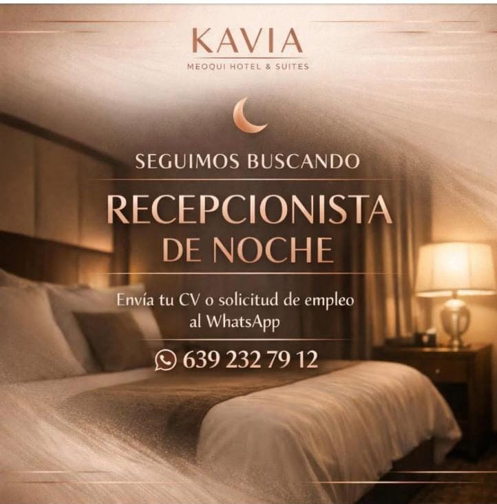 Recepcionista de noche