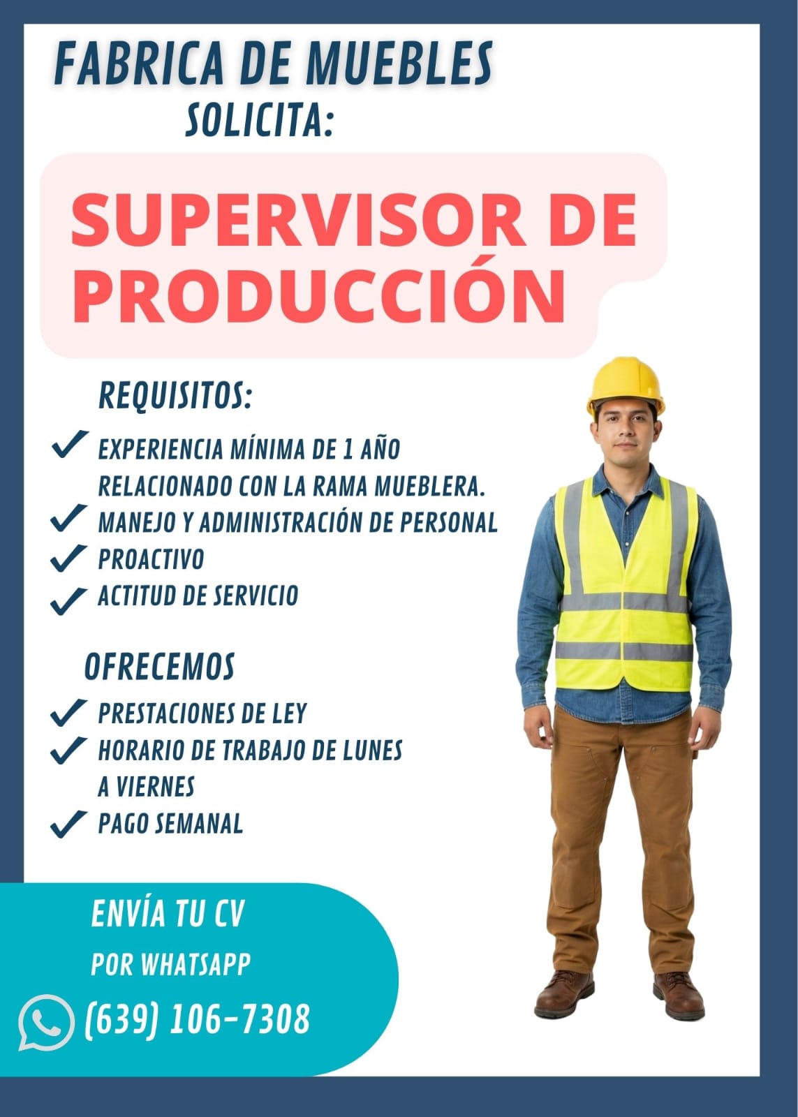 Supervisor de producción