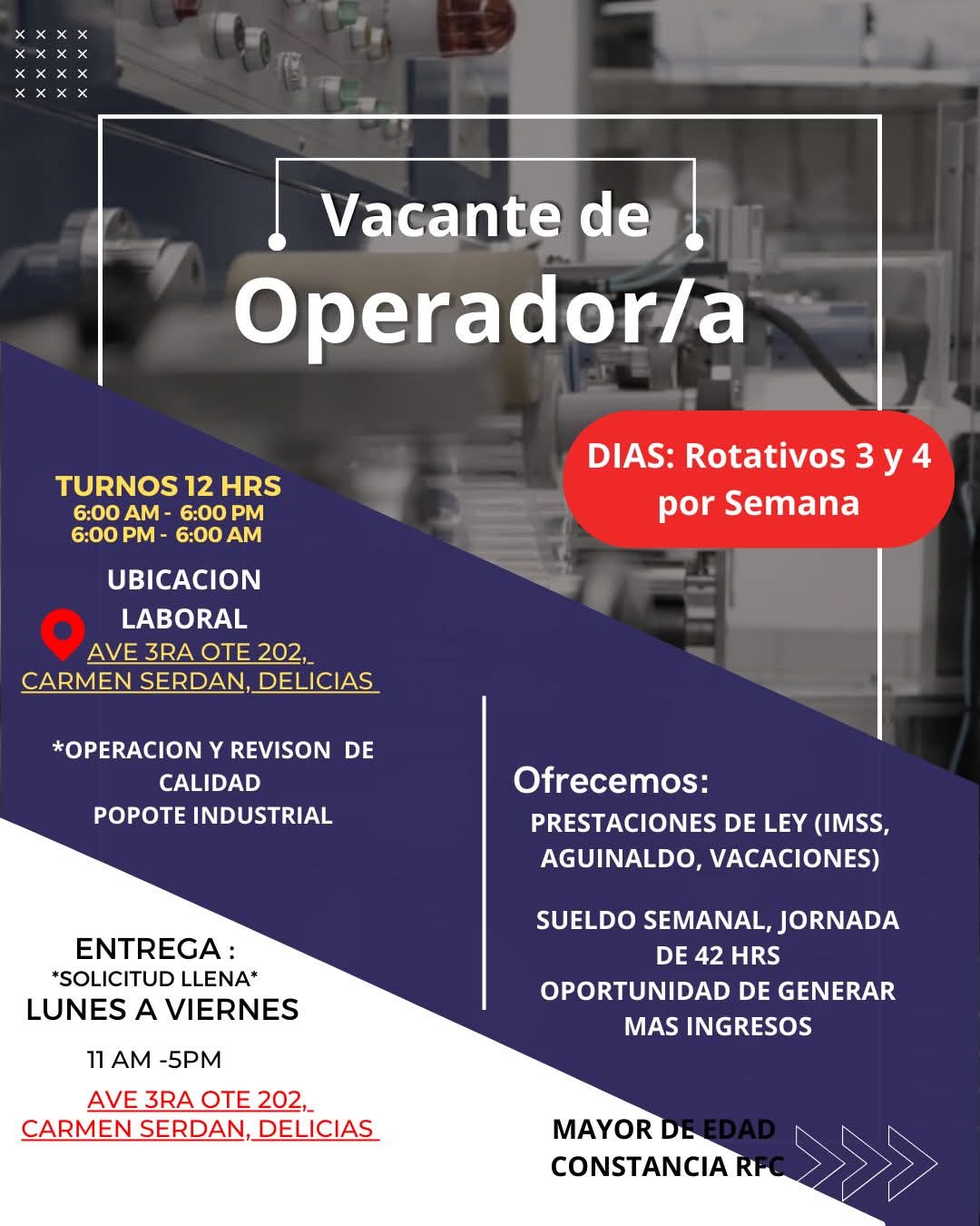 Operadores de producción