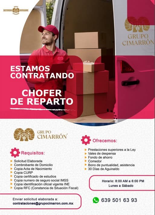 Chofer de reparto