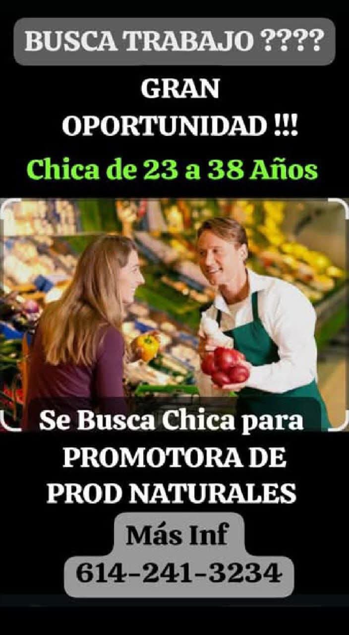 Promotora de productos nat