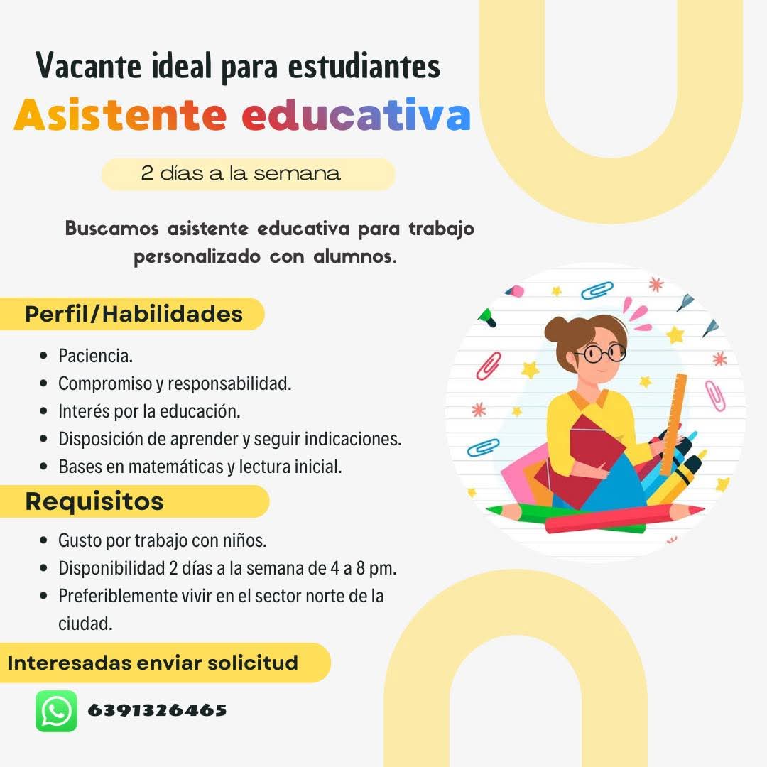 Asistente educativa