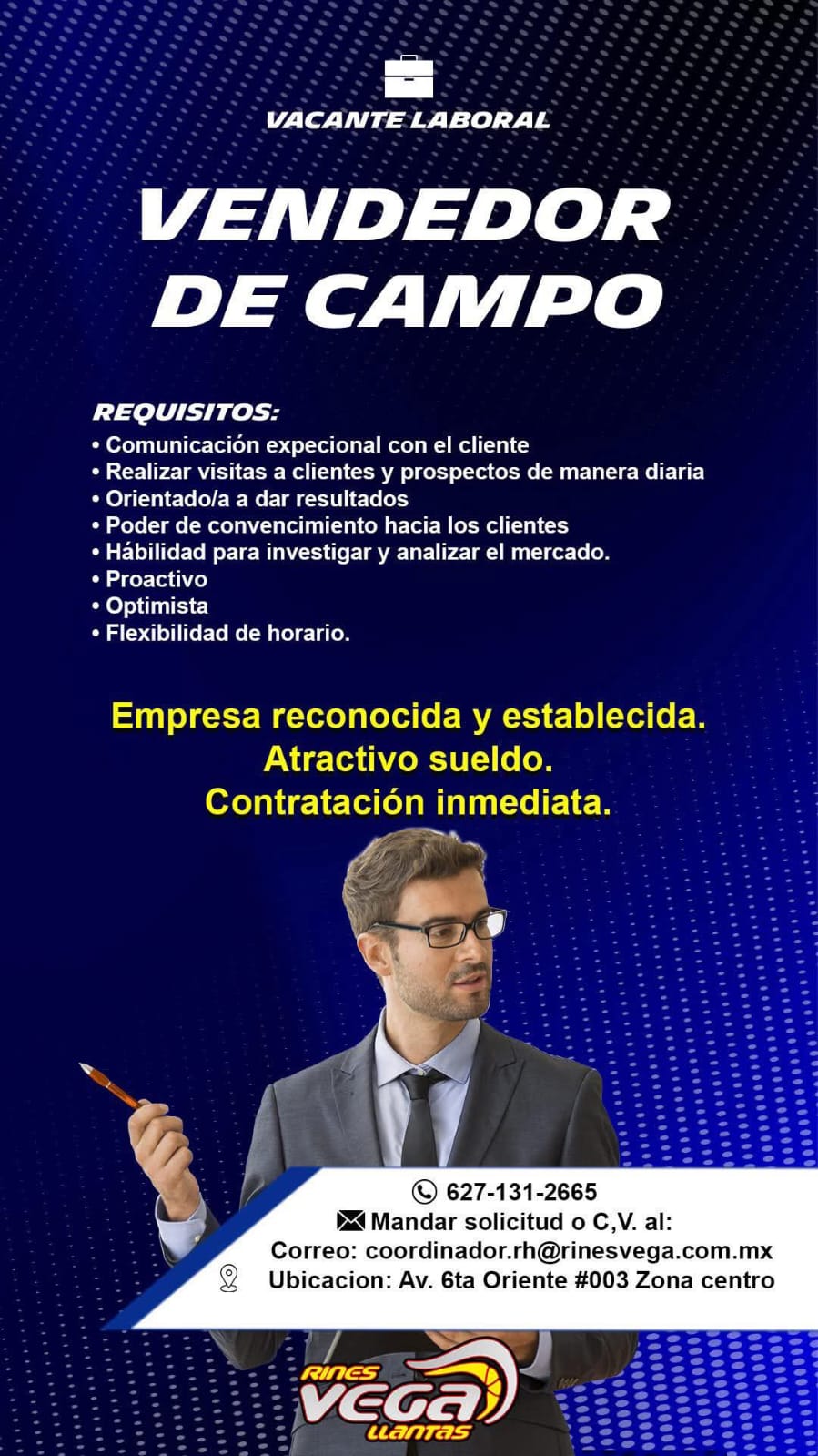 Vendedor de campo