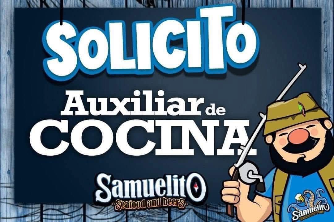 Auxiliar de cocina