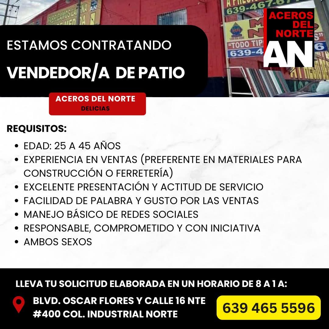 Vendedor de patio
