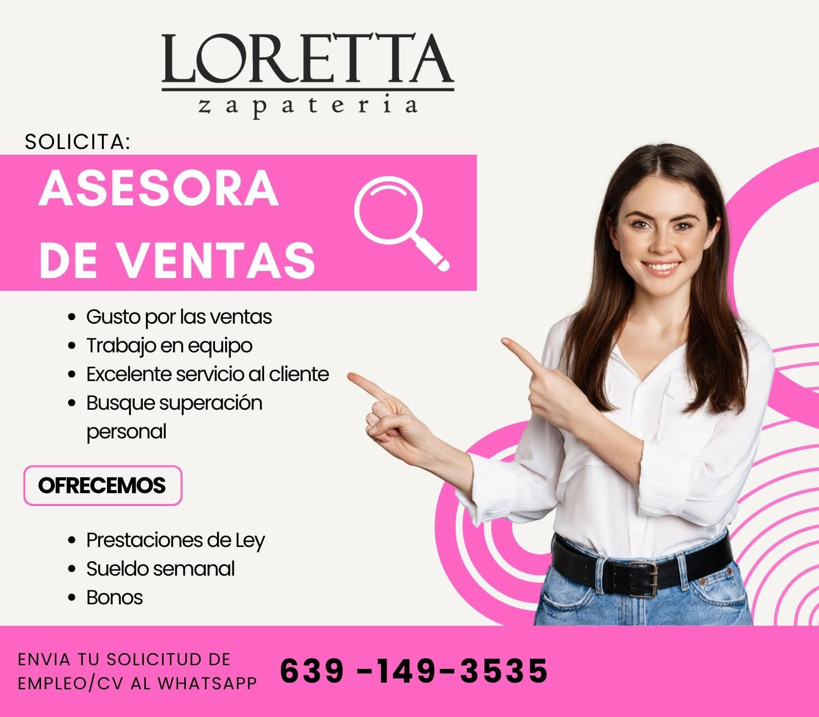 Asesora de ventas