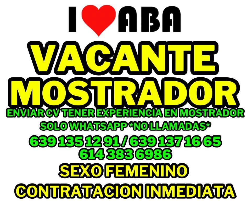 Vacante de mostrador