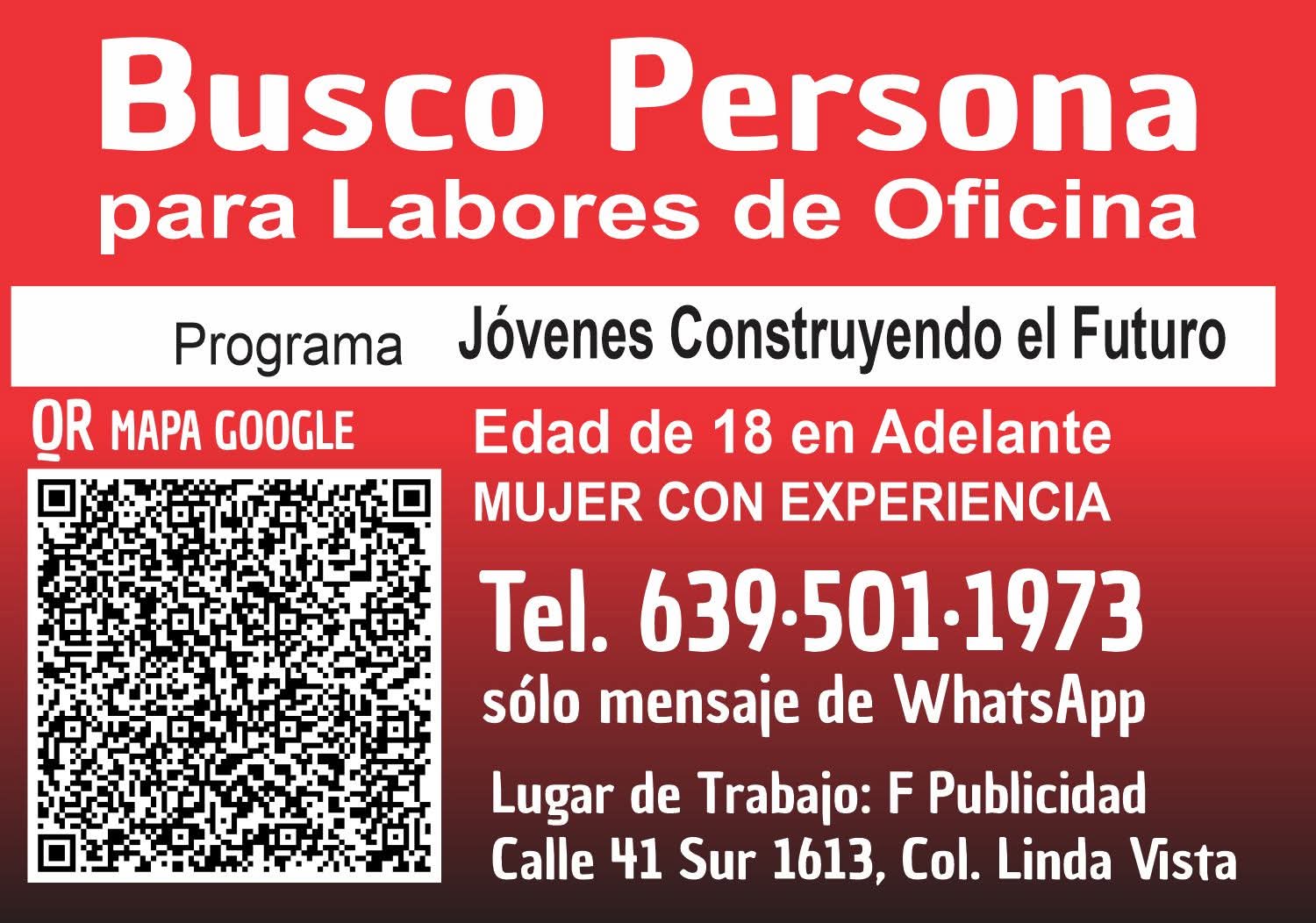 Personal lavor de oficina