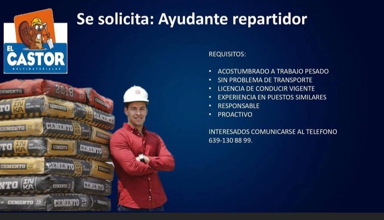Ayudante repartidor