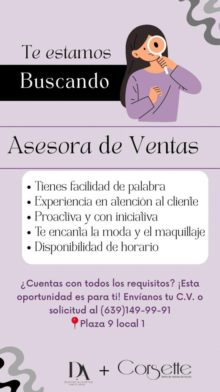 Asesor de ventas