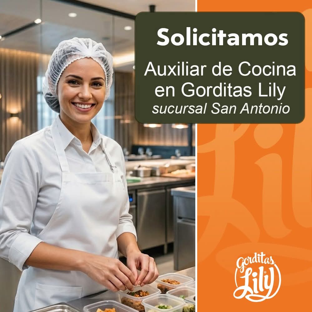 Auxiliar de cocina