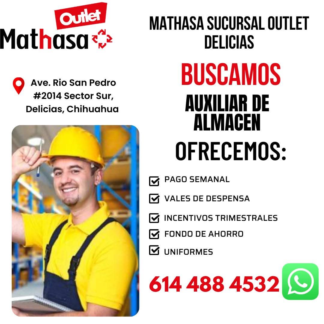 Auxiliar de almacén