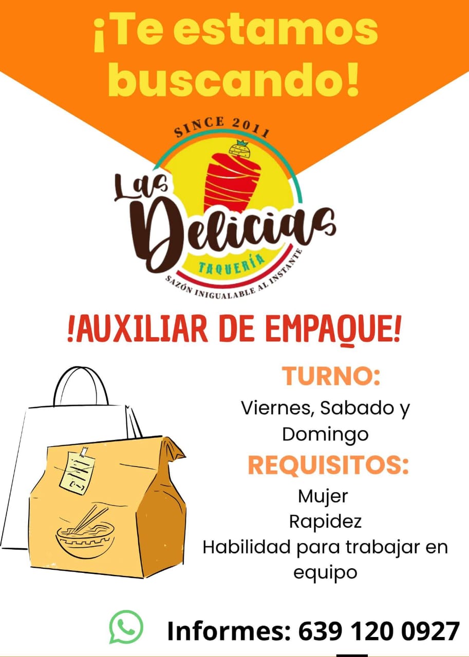 Auxiliar de empaque