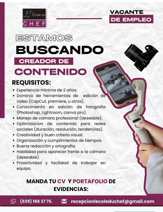 Creadores de contenido