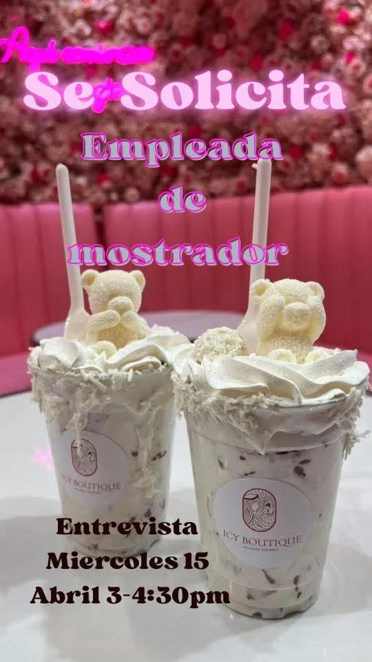 Empleada de mostrador