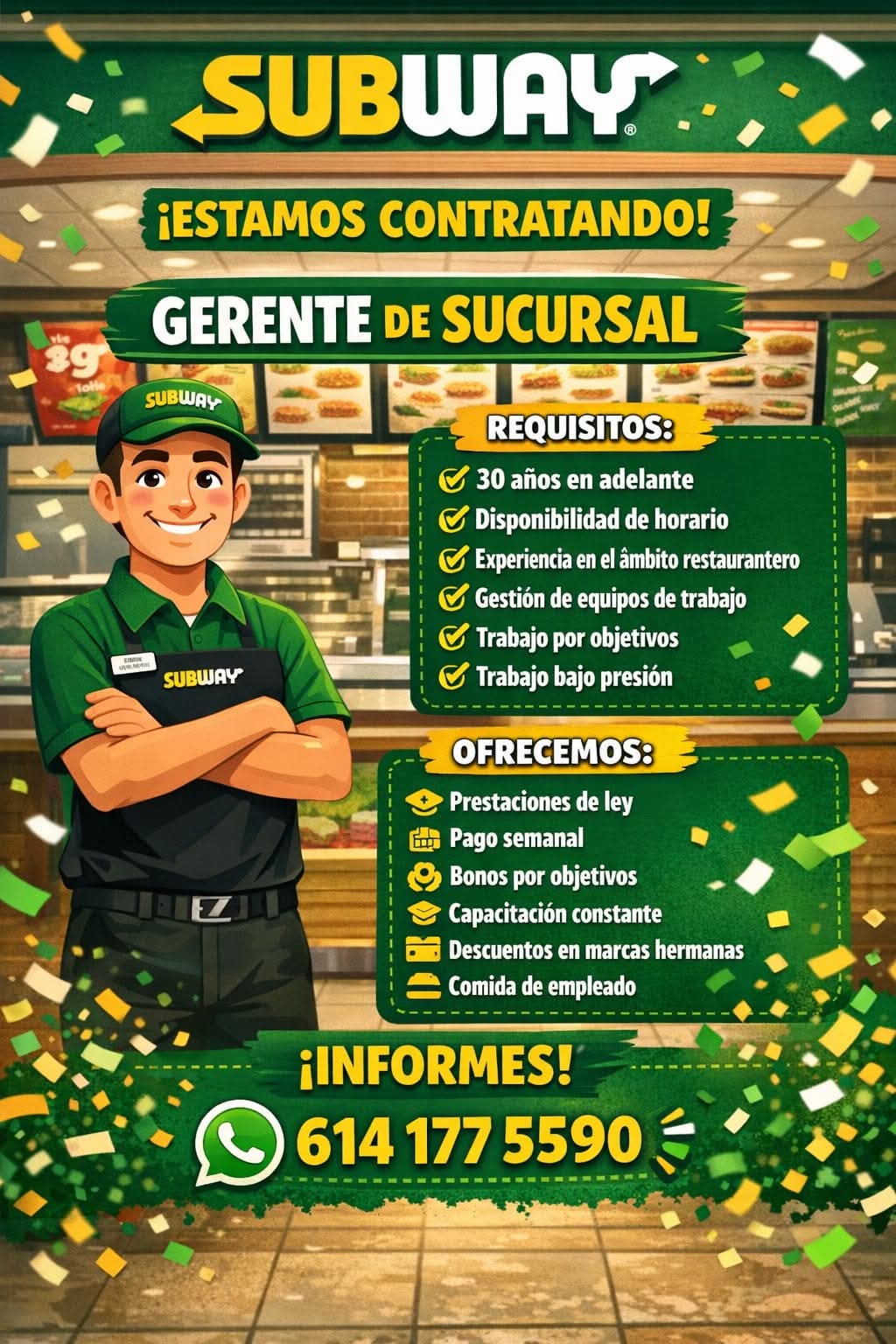 Gerente de socursal