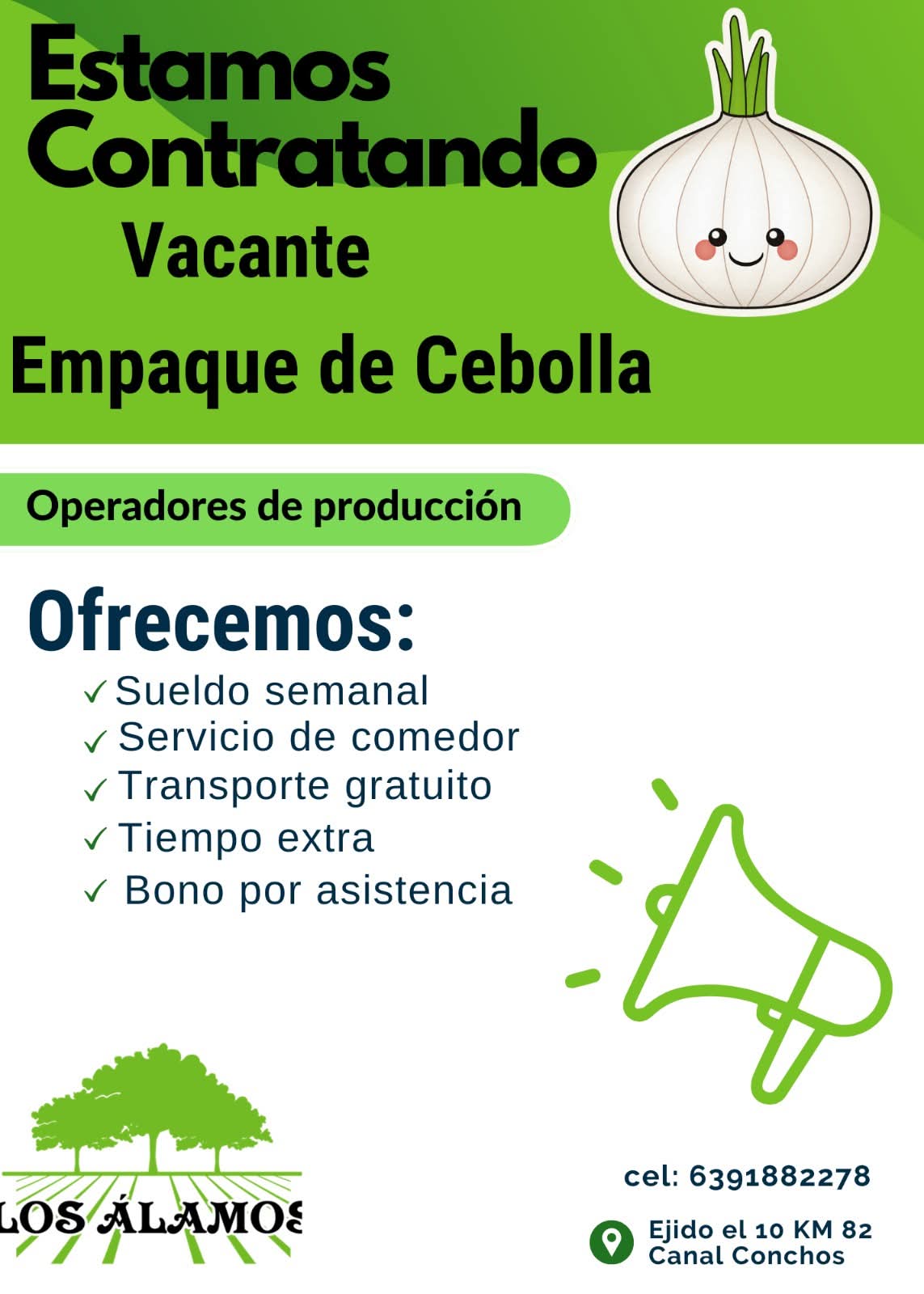 Operadores de producción