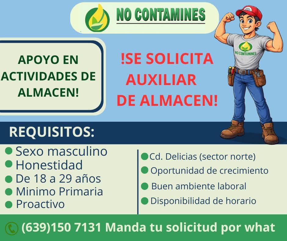 Auxiliar de almacén