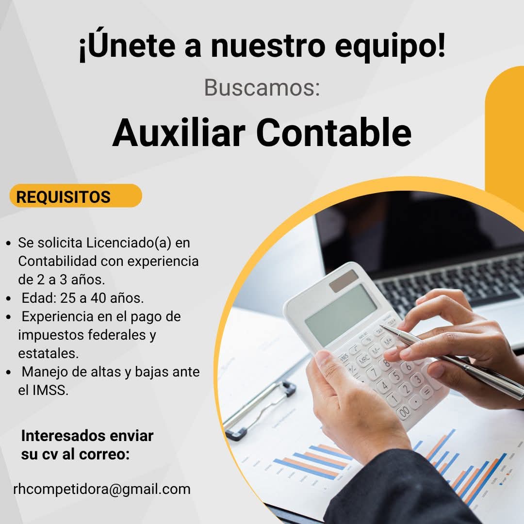 Auxiliar contable
