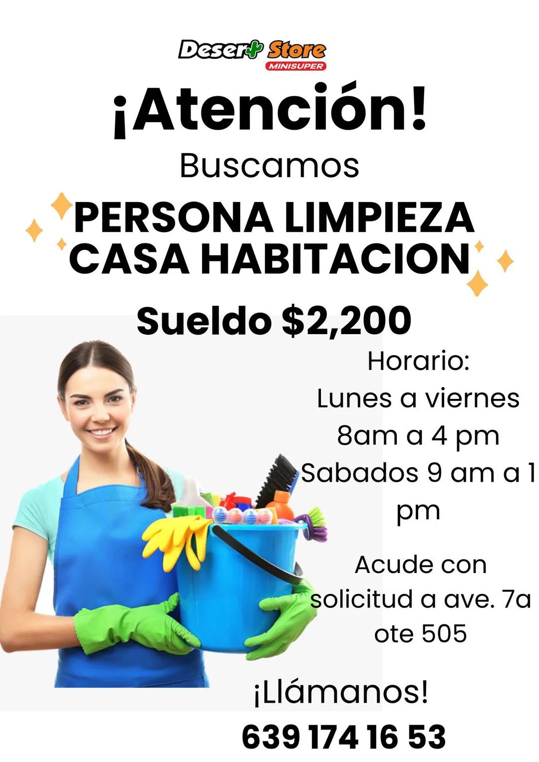 Personal de limpieza