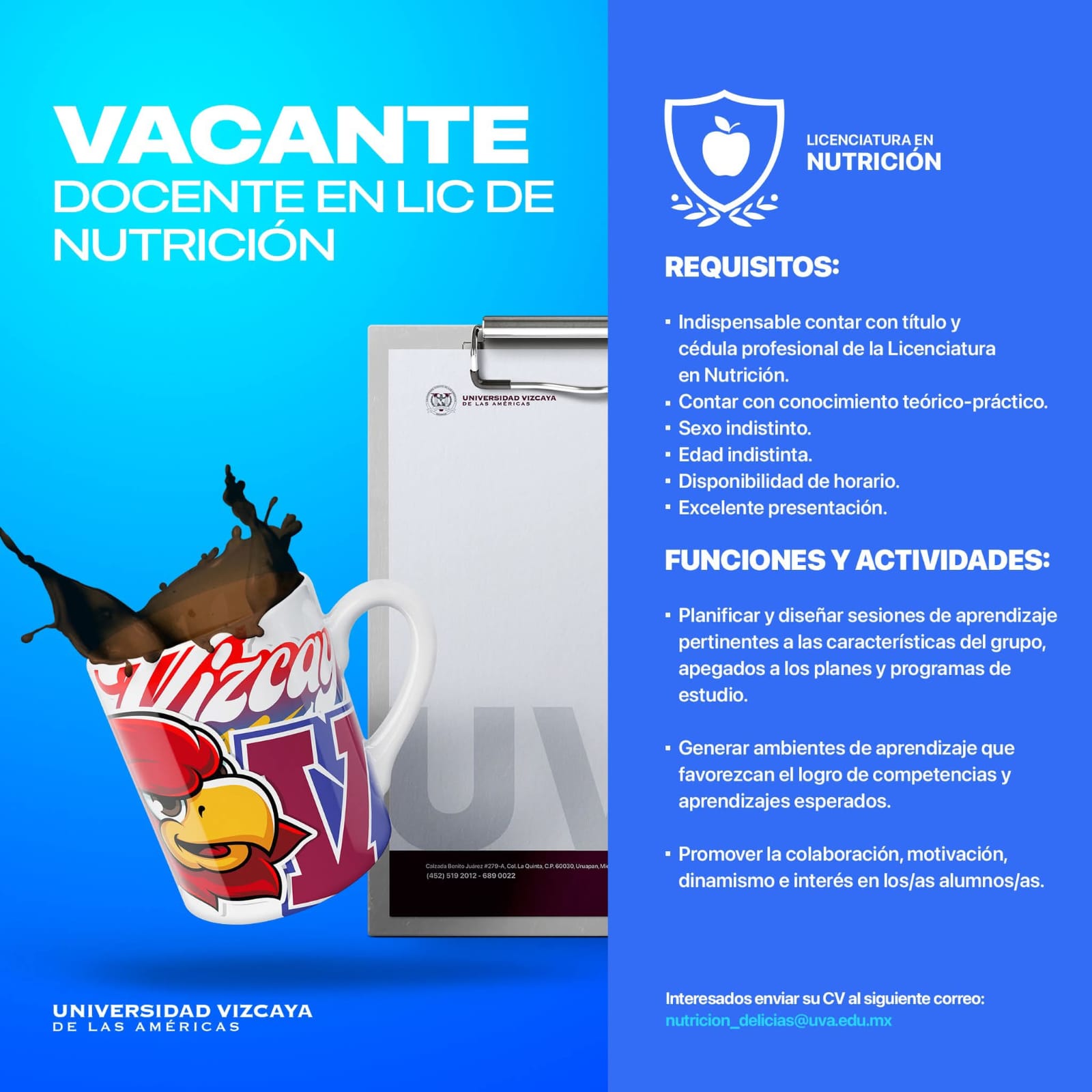Docente en Lic nutrición